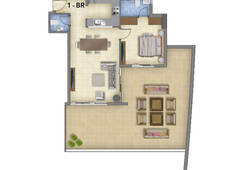 1 bedroom apartment